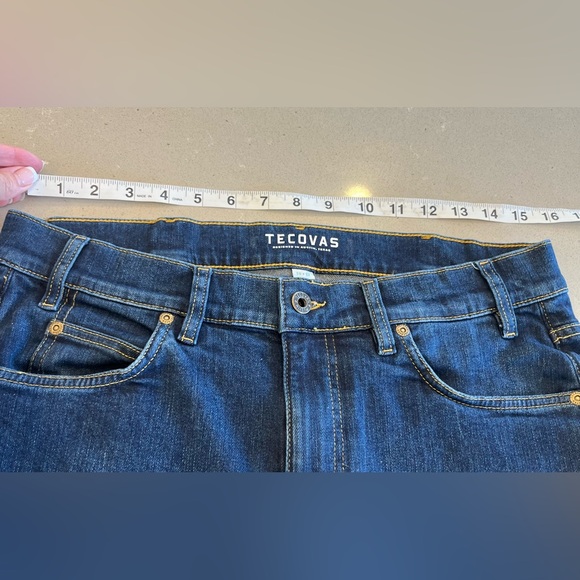Tecovas Mens Standard Fit Dark Wash Denim Jeans 30X32 Austin Texas Western - Picture 6 of 11